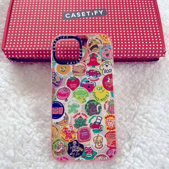 Casetify Other - Casetify iPhone 13 vintage smelly stickers case